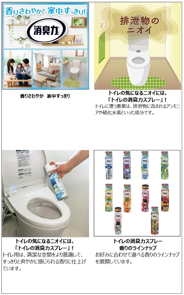 業務用20セット) エステー トイレの消臭力スプレー アクアソープ 6本