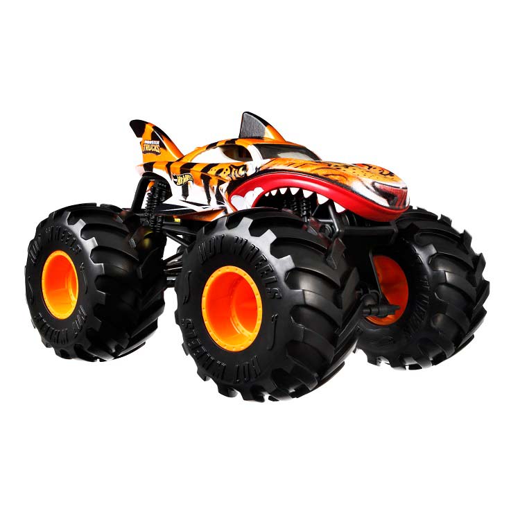 ホットウィール　シャークパーク（説明欄必読） Amazon.co.jp: Hot Wheels Shark Chomp Transporter Playset