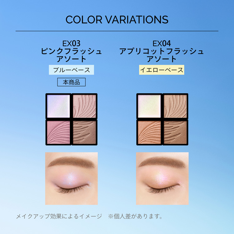 企画品)マキアージュ カスタマイズアイカラーEX03アソート 特製アイ