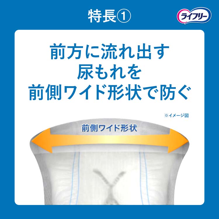 ライフリーさわやか男性用安心パッド80cc男性用軽失禁パッド 26cm ( 26