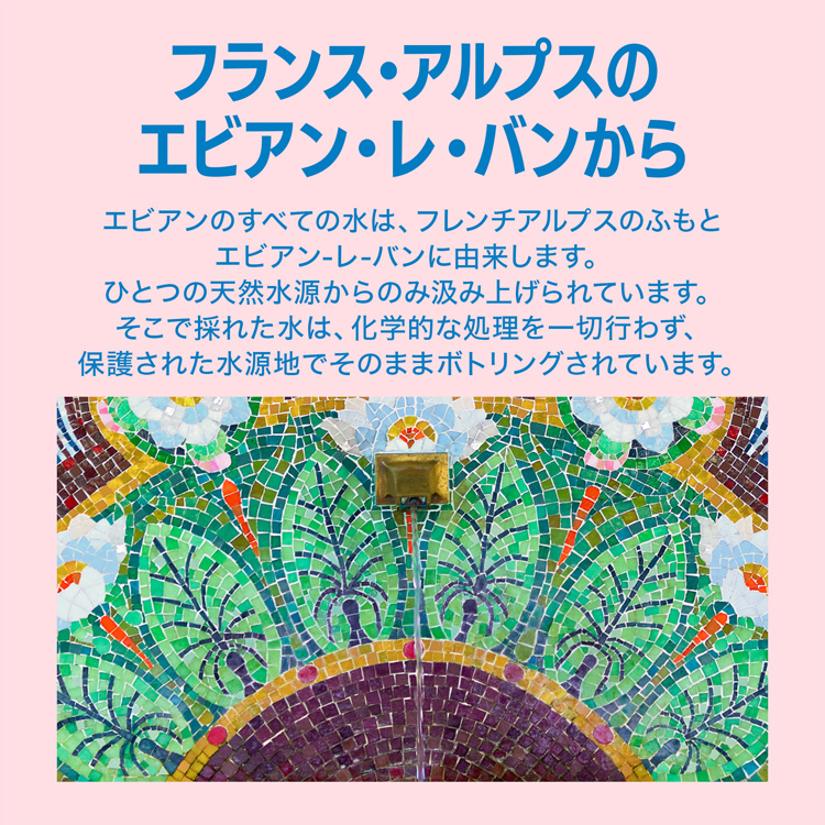 伊藤園 evian(エビアン) ミネラルウォーター 正規輸入品 ( 500ml×24本