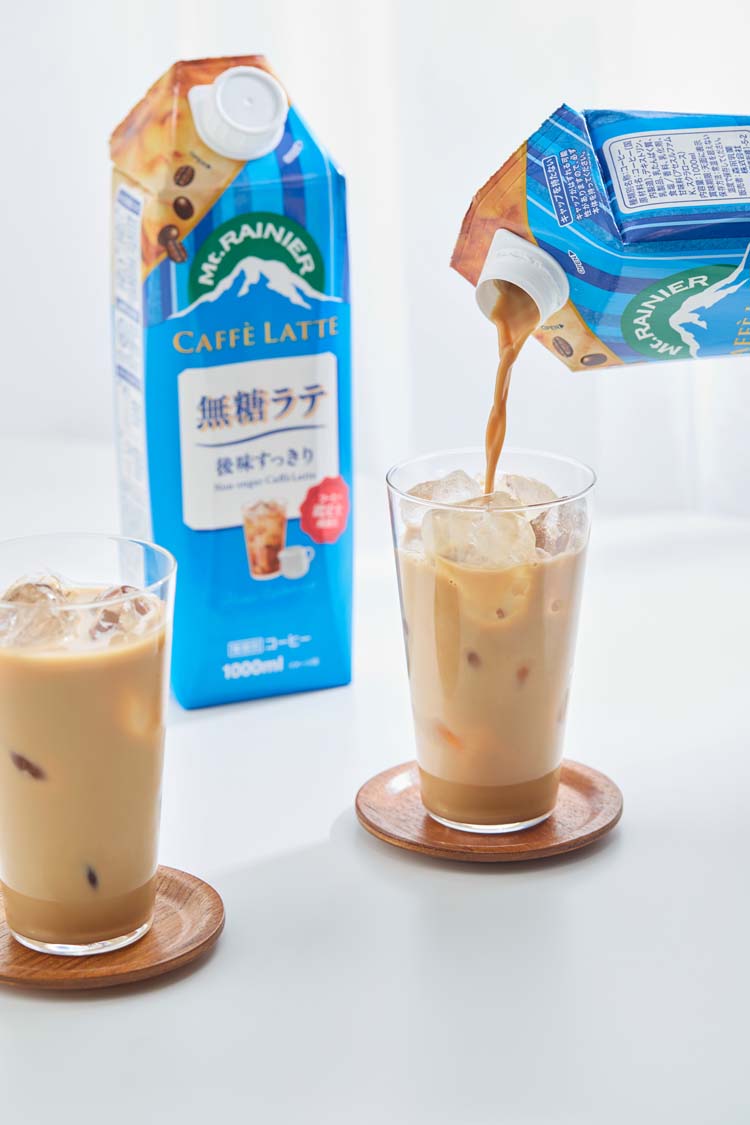 マウントレーニア カフェラッテ 無糖ラテ ( 1000ml×6本 )/ 後味