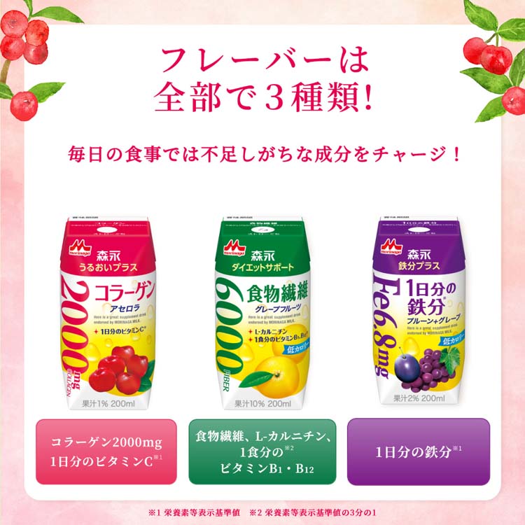 森永 うるおいプラス コラーゲン ( 200ml×48本セット )/ TBC 美容