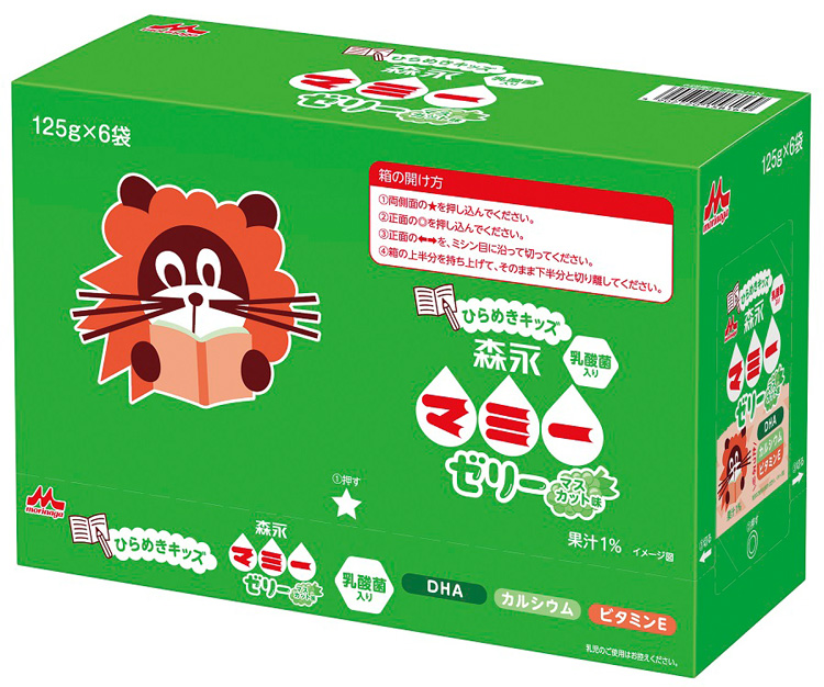 森永マミーゼリー ひらめきキッズ ( 6個入×4セット(1個125g) )/ マミー