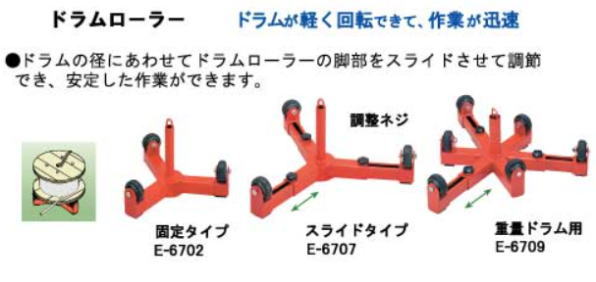 【新品】ドラムローラー 〔スライドタイプ〕 プロメイト E-6707 31idGP8GheS.jpg_BO30,255,255,