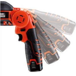 工具+メンテナンス LXR10-2 ブラック＆デッカー LXR10-2 10.8Vピボットレシプロソー 充電式