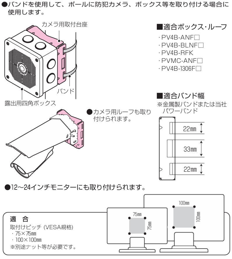 リッドキララ 未使用 Amazon | 未来工業 PV4B-BLNF1M 露出用四角ボックス（取付自在蓋