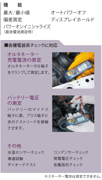 22634円 【91%OFF!】 KAISE カイセ 電流計 クランプメーター SK-7661