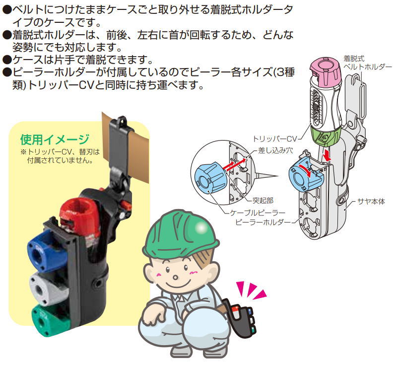 トリーバーチ☆未使用☆箱付☆ゲキ可愛い☆13400円 未来工業 トリッパー用ケース本体 TOR-CV1用 TOR-1SY MIRAI : 創