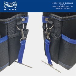 【在庫セール】ビクター(VICTOR) PLUS+ 腰袋3段 VPS-B23 Amazon | ビクター(VICTOR) PLUS+ 腰袋3段 VPS-B23 | 腰袋・釘袋
