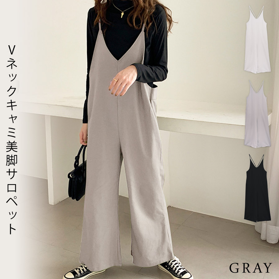 KOEISTORE（コウエイストア） サロペット レディース 秋 冬 秋冬 黒