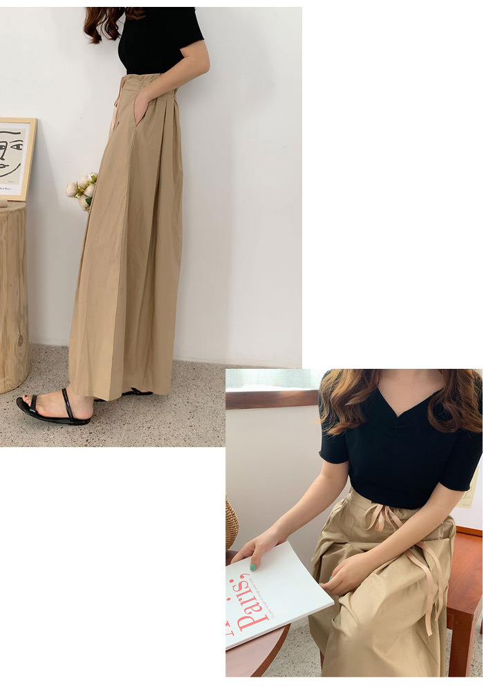 KOEISTORE ワイドパンツ レディース 春 夏 春夏 ガウチョパンツ