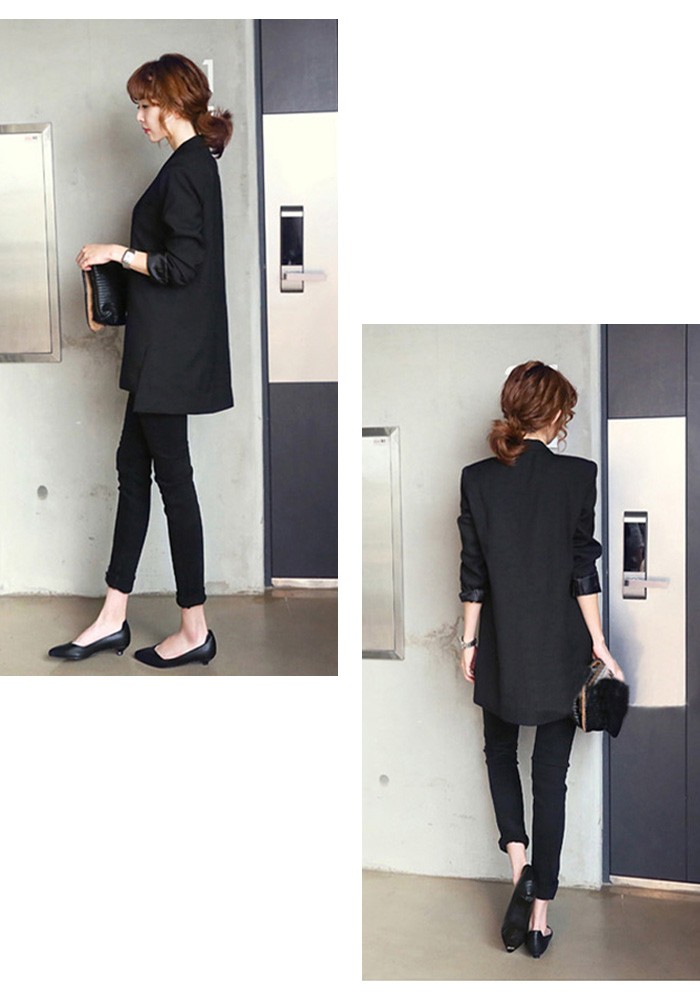 KOEISTORE ジャケット レディース 春 夏 春夏 黒 大人