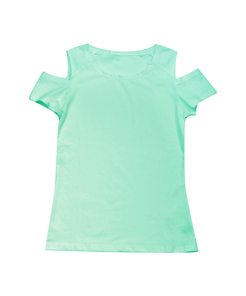 KOEISTORE ワンショルダー オフショルダー カットソー Tシャツ