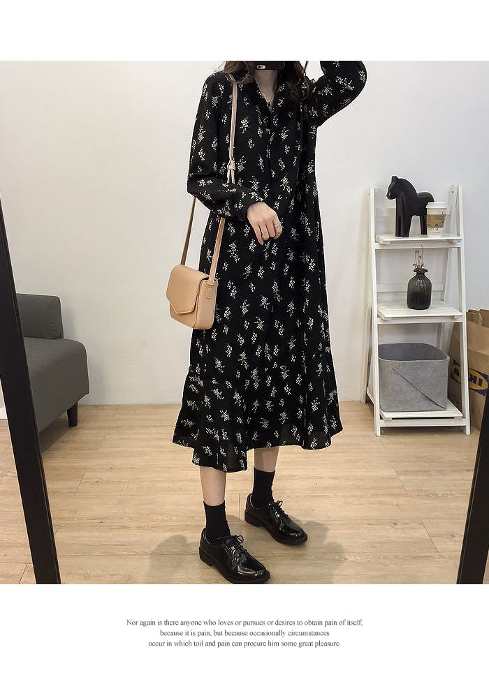 KAREN MILLEN ロングドレス ワンピース 花柄 Ａライン フレア KAREN MILLEN ロングドレス ワンピース 花柄 Aライン フレア