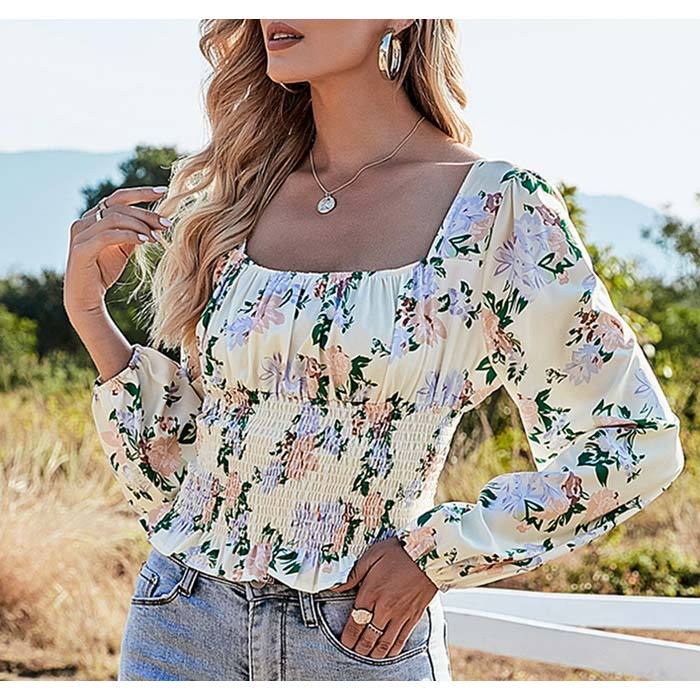 花柄トップス KOEISTORE トップス レディース 春 夏 春夏 シャツ 花柄トップス