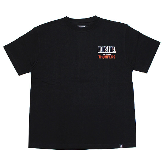 ADASTRA x THUMPERS アダストラ サンパーズ 半袖Tシャツ REBELS ADASTRA x THUMPERS アダストラ サンパーズ 半袖Tシャツ REBELS
