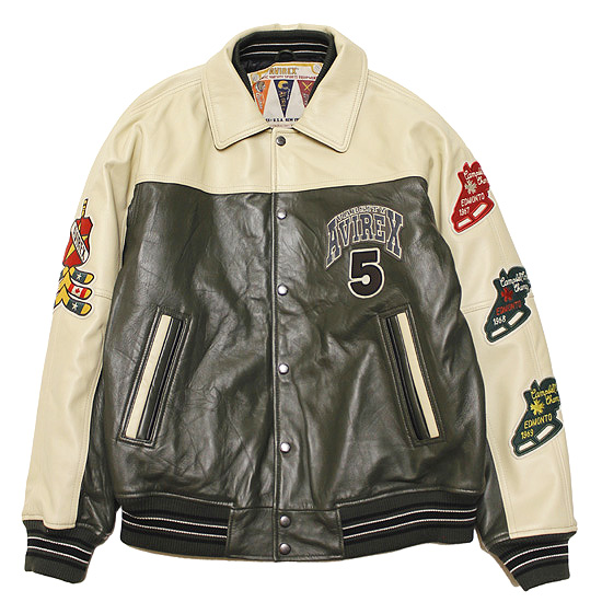 AVIREX（アヴィレックス） アウター レザージャケット スタジャン WILD