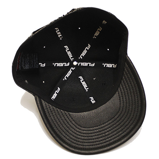 OLD FUBU キャップ bboy HIPHOP 黒 FUBU（フブ） フーブ PUレザーキャップ キャップ FB FAUX LEATHER CAP