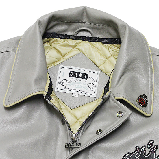 GRIMEY（グライミー） PUレザージャケット DEEPER PU LEATHER JACKET