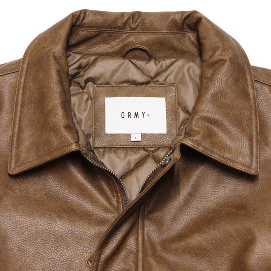 GRIMEY（グライミー） PUレザージャケット CHIEF WATCHER PU LEATHER