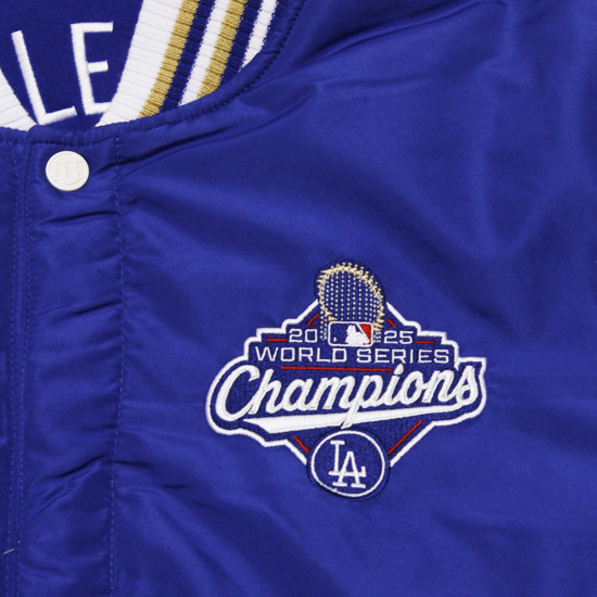 MLB ロサンゼルス・ドジャース スタジャン 中綿入り JH DESIGN ロサンゼルス ドジャース スタジャン 2025 MLB WORLDSERIES