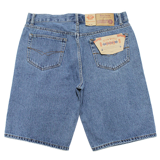 KNO BETTA ノーベター デニムショーツ ハーフパンツ 998 DENIM SHORTS 