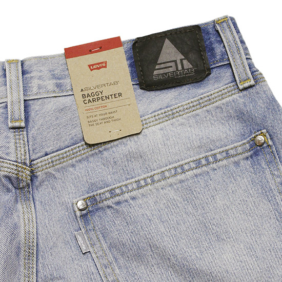 28×30〖新品・未使用〗リーバイス　シルバータブ　バギーカーペンター Levi's LEVI'S リーバイス シルバータブ バギー カーペンター