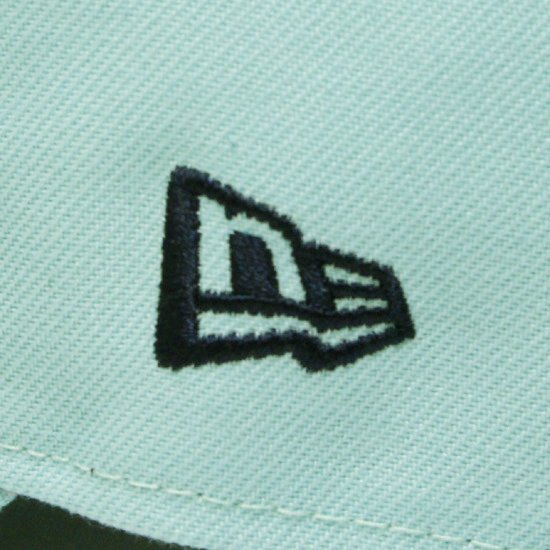 Newera 59FIFTY ニューヨークヤンキース レザー調100周年パッチ NEW ERA（ニューエラ） ニューヨーク ヤンキース 5950キャップ NEWYORK