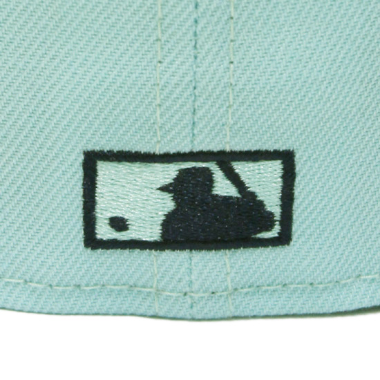 Newera 59FIFTY ニューヨークヤンキース レザー調100周年パッチ NEW ERA（ニューエラ） ニューエラ/NEW ERA 59FIFTY MLB Leather Logo