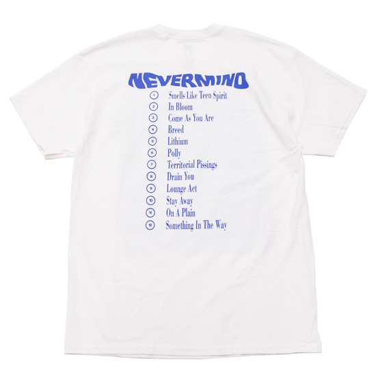 NIRVANA ニルヴァーナ 半袖Tシャツ バンドT NEVERMIND S/S TEE