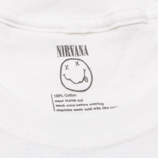 NIRVANA ニルヴァーナ 半袖Tシャツ バンドT NEVERMIND S/S TEE