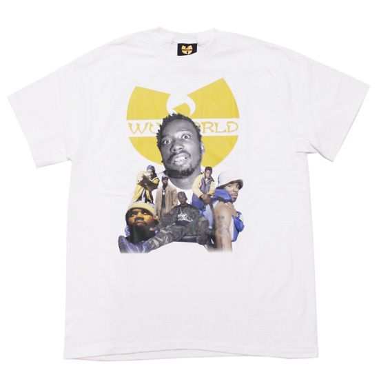 WU-WORLD ウーワールド WU-TANG CLAN ウータンクラン 半袖Tシャツ W
