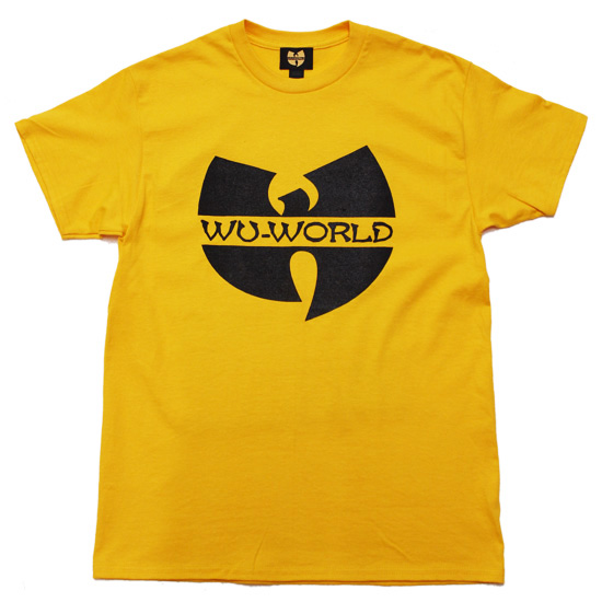 WU-WORLD ウーワールド WU-TANG CLAN ウータンクラン 半袖Tシャツ