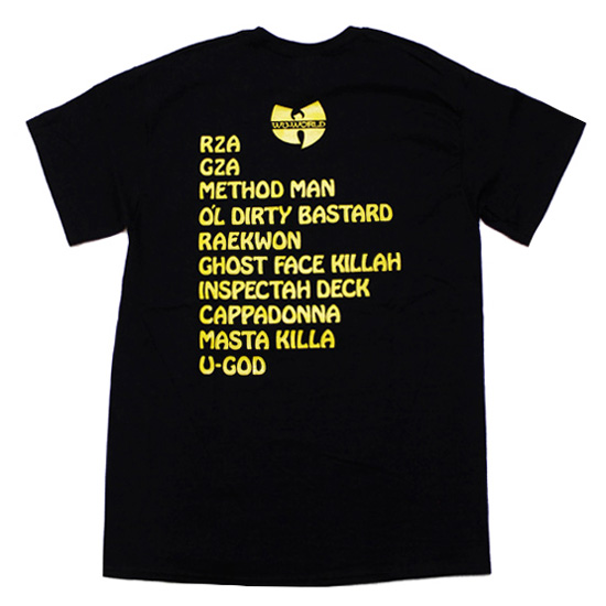 WU-WORLD ウーワールド WU-TANG CLAN ウータンクラン 半袖Tシャツ