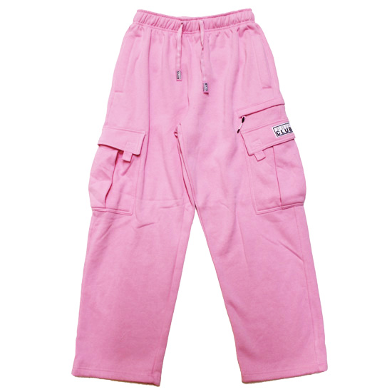 PRO CLUB ヘビーウェイト カーゴパンツ M ピンク PRO CLUB（プロクラブ） スウェットカーゴパンツ OG CARGO SWEATPANTS