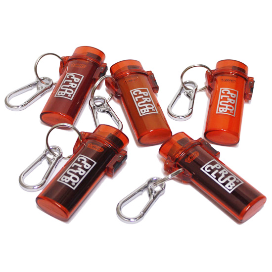専用　完全防水　GORE-TEX ケース　＋カラビナキーホルダー PRO CLUB（プロクラブ） ライターケース キーチェーン LIGHTER CASE