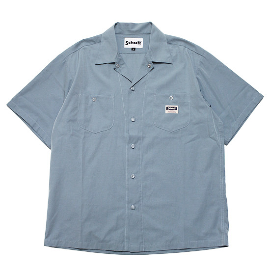 Schott N.Y.C SCHOTT ショット 半袖シャツ ワークシャツ TC WORK