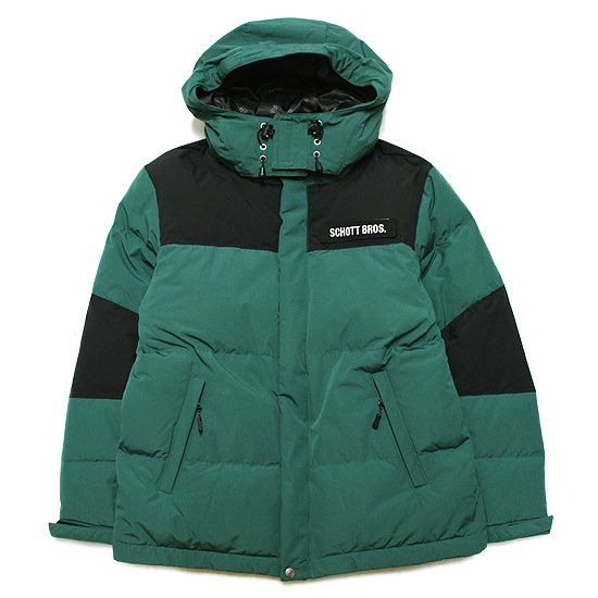 SCHOTT ショット ツートン ダウンジャケット CLASSIC 2TONE DOWN