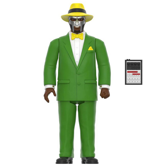 MF DOOM SUPER7 SPECIAL HERBS フィギュア MF DOOM x Super7 - Metal Fingers Special Herbs ReAction Figure
