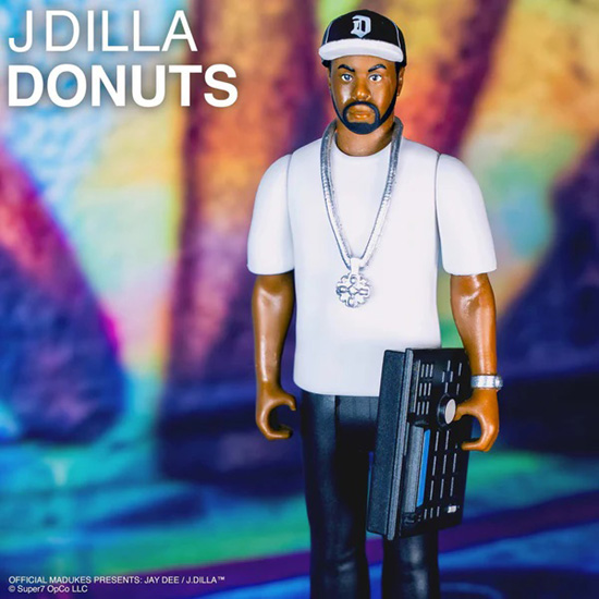 SUPER7 スーパー7 J DILLA ジェイディラ フィギュア REACTION FIGURES