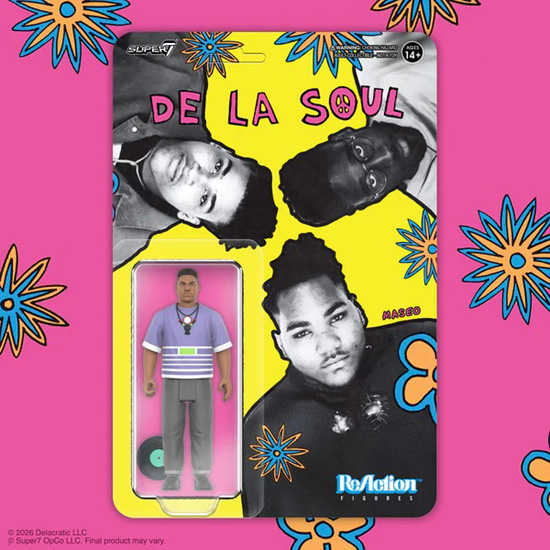 SUPER7 スーパー7 DE LA SOUL デラソウル フィギュア REACTION FIGURES