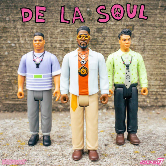 SUPER7 スーパー7 DE LA SOUL デラソウル フィギュア REACTION FIGURES