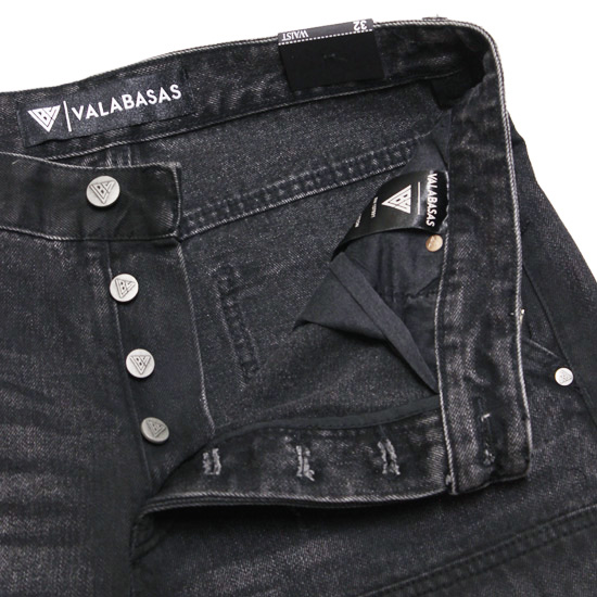VALABASAS ヴァラバサス デニムショーツ REVOLT DENIM SHORTS