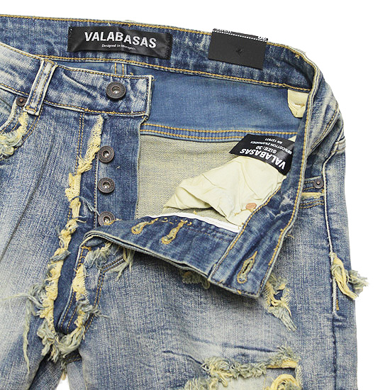 VALABASAS ヴァラバサス フレアデニムパンツ EYEORE STACKED