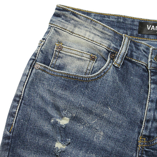 VALABASAS ヴァラバサス バギーデニムパンツ RIFT BLUE WASH