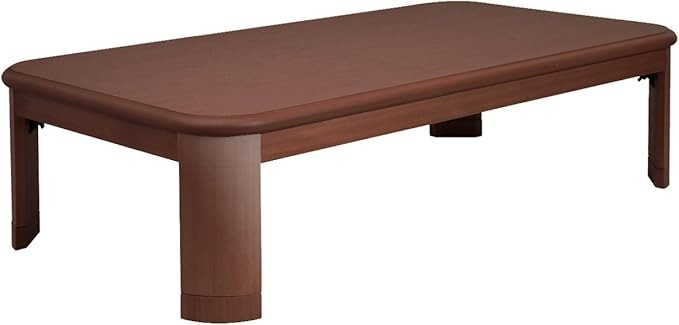 こたつ 長方形 大判サイズ 楢ラウンド折れ脚こたつ-リラ 180x100cm 折