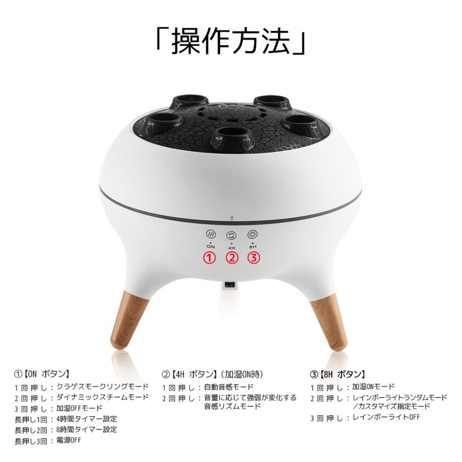 SNSで話題！アロマ2本＋ギフト仕様】 クラゲ 加湿器 アロマ加湿器