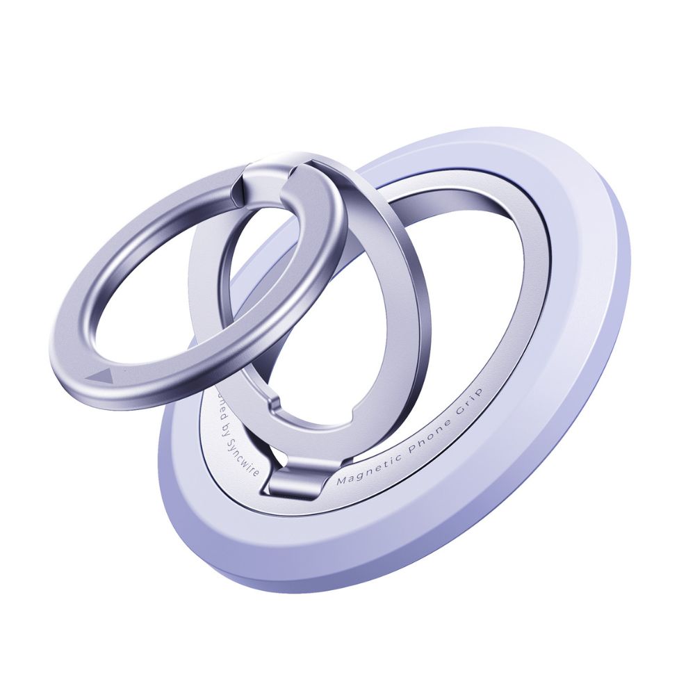 スマホリング 360°回転 SYNCWIRE MagSafe対応 マグセーフ用デュアル