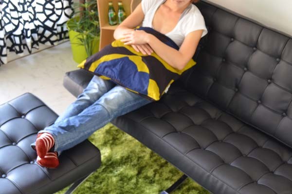 バルセロナ 1人掛け ソファー用 【背・座クッション 単品販売】 YS